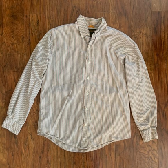 Timberland Other - Timberland Retro Striped Mens Button Down Up Shirt Size Medium